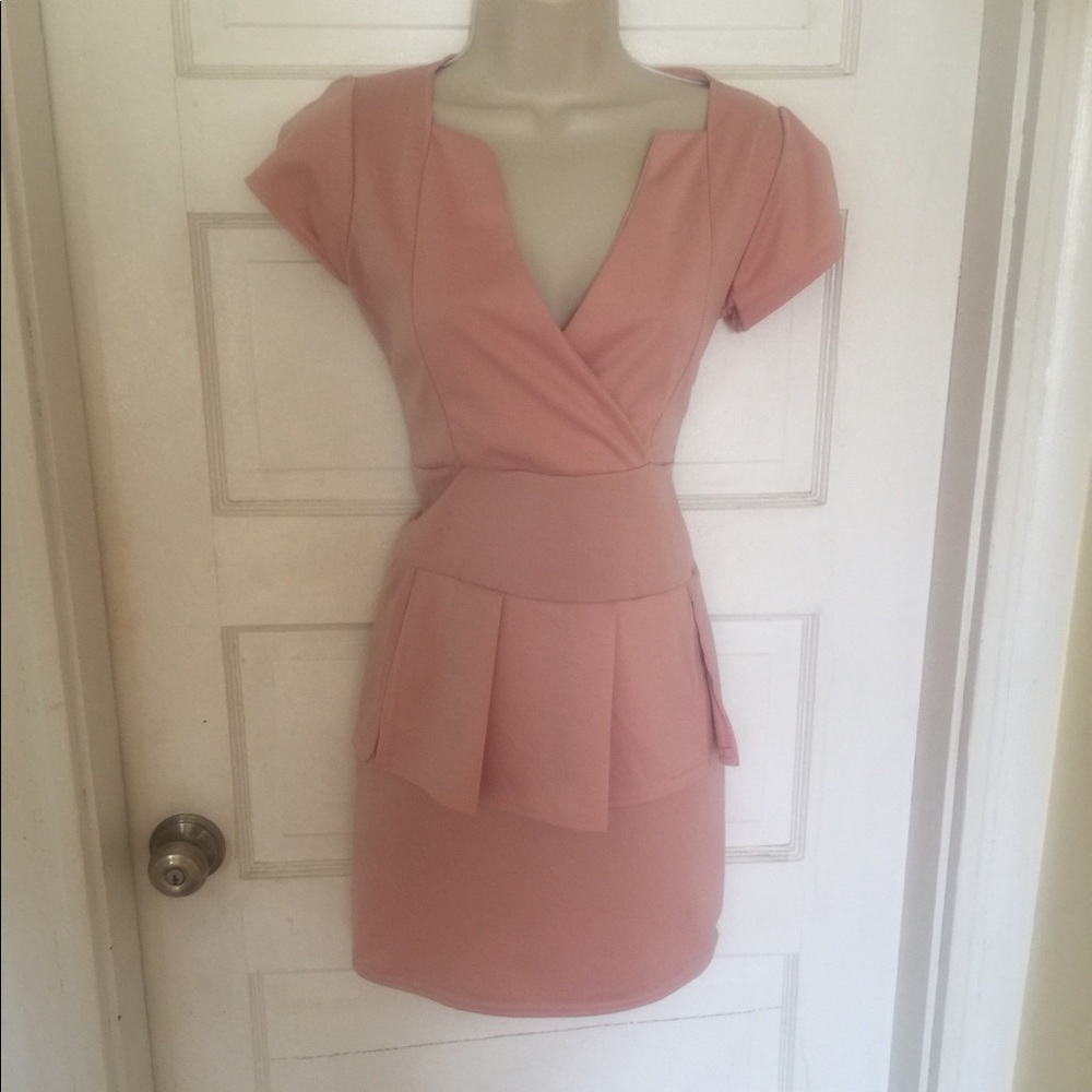 Cute peplum dress